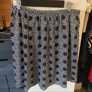 Jcrew Polka Dot Skirt